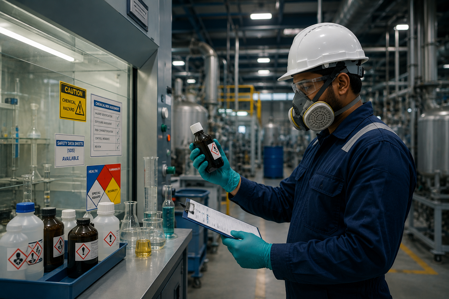 Chemical exposure risk assessment