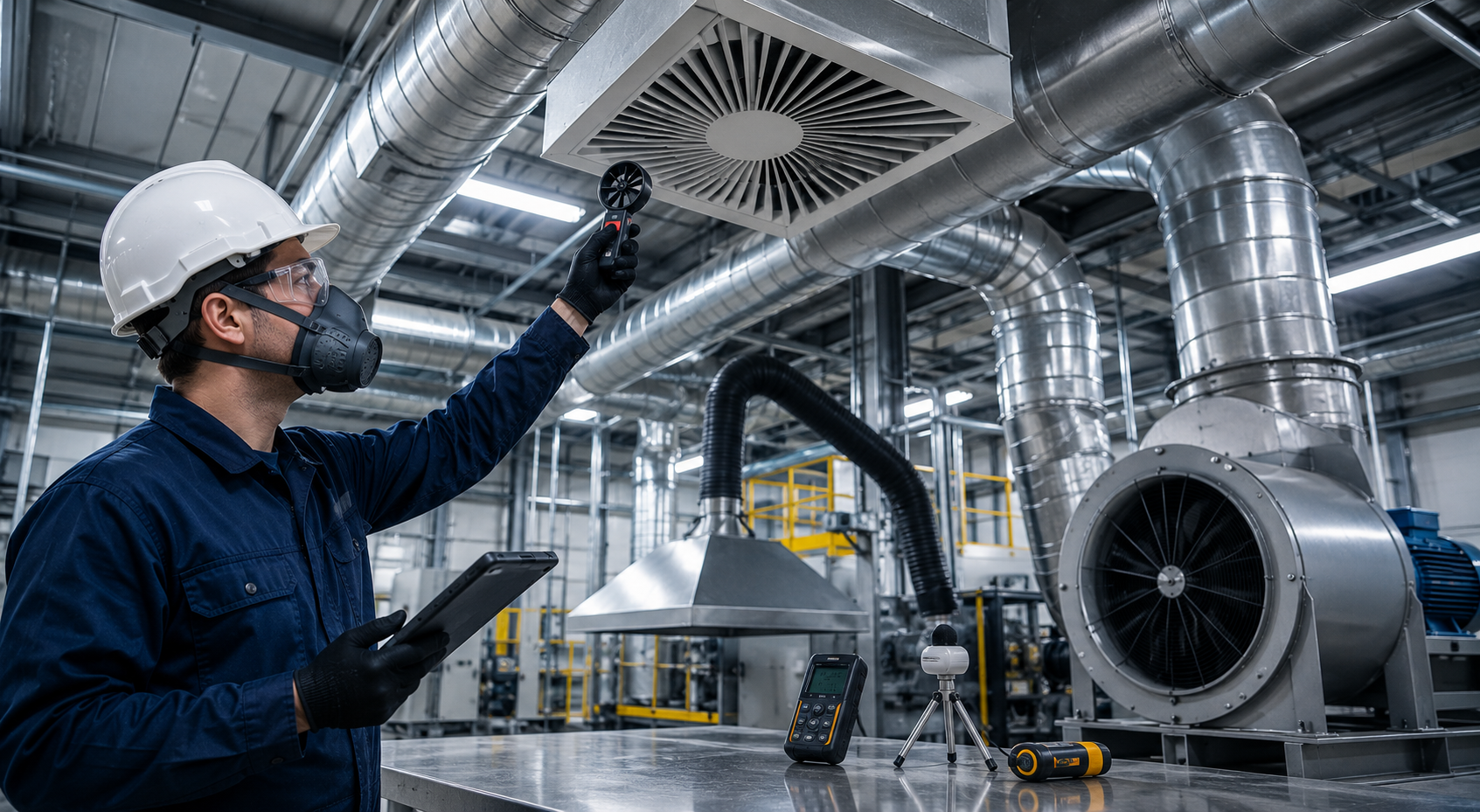 Workplace ventilation assessment